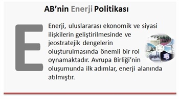 AB’nin Enerji Politikası